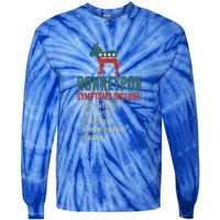 Unny Conservative Republican Anti Biden Donkeypox Tie-Dye Long Sleeve Shirt