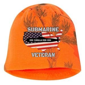 Uss Cavalla Ssn684 Submarine Veteran Day Father Grandpa Dad Gift Kati - Camo Knit Beanie