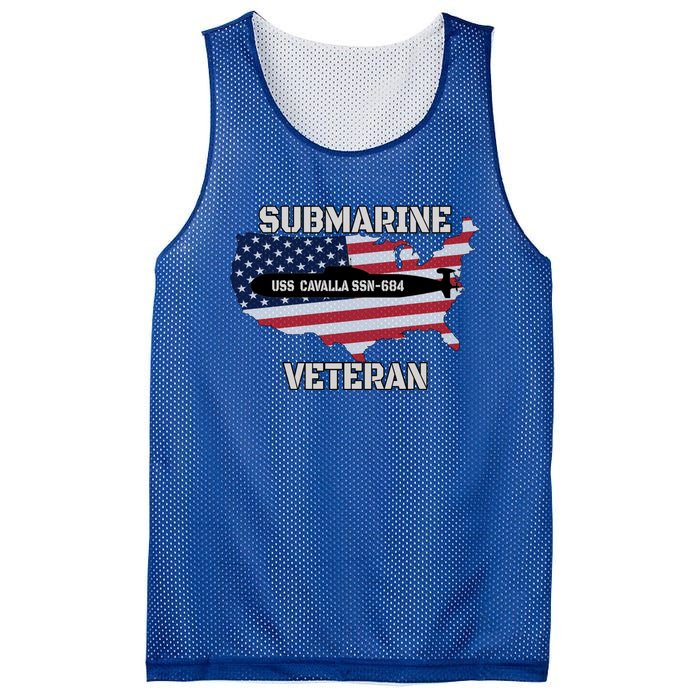 Uss Cavalla Ssn684 Submarine Veteran Day Father Grandpa Dad Gift Mesh Reversible Basketball Jersey Tank