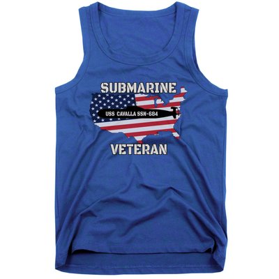 Uss Cavalla Ssn684 Submarine Veteran Day Father Grandpa Dad Gift Tank Top