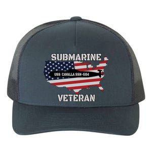 Uss Cavalla Ssn684 Submarine Veteran Day Father Grandpa Dad Gift Yupoong Adult 5-Panel Trucker Hat