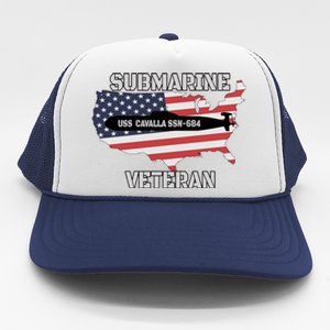 Uss Cavalla Ssn684 Submarine Veteran Day Father Grandpa Dad Gift Trucker Hat