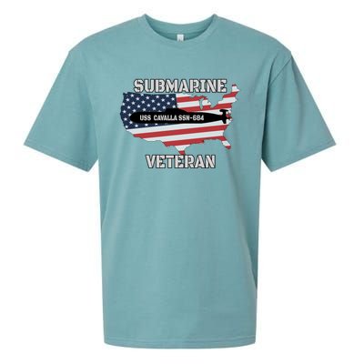 Uss Cavalla Ssn684 Submarine Veteran Day Father Grandpa Dad Gift Sueded Cloud Jersey T-Shirt