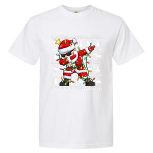 Ugly Christmas Sweater Dabbing Santa Cool Gift Garment-Dyed Heavyweight T-Shirt