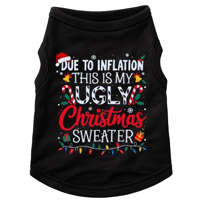 Ugly Christmas Sweater Couples Matching Doggie Tank