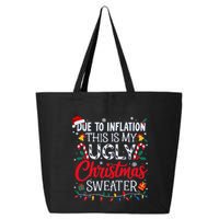Ugly Christmas Sweater Couples Matching 25L Jumbo Tote