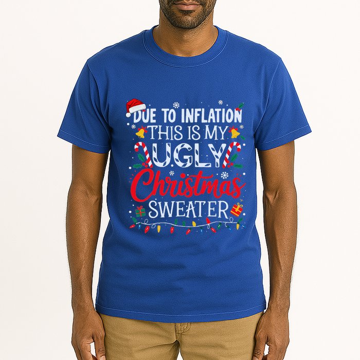 Ugly Christmas Sweater Couples Matching Tall T-Shirt