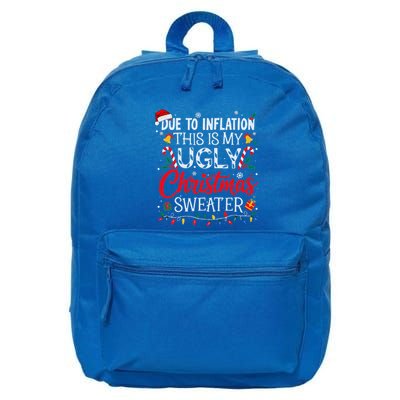 Ugly Christmas Sweater Couples Matching 16 in Basic Backpack