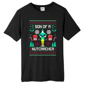 Ugly Christmas Sweater Son Of A Nutcracker Novelty Tall Fusion ChromaSoft Performance T-Shirt