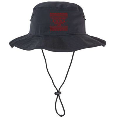 Ugly Christmas Sweater I Can Get You On The Naughty List Gift Bucket Hat