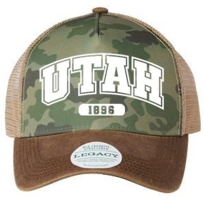 Utah Collegiate Style 1896 Legacy Tie Dye Trucker Hat