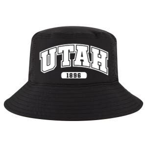 Utah Collegiate Style 1896 Cool Comfort Performance Bucket Hat