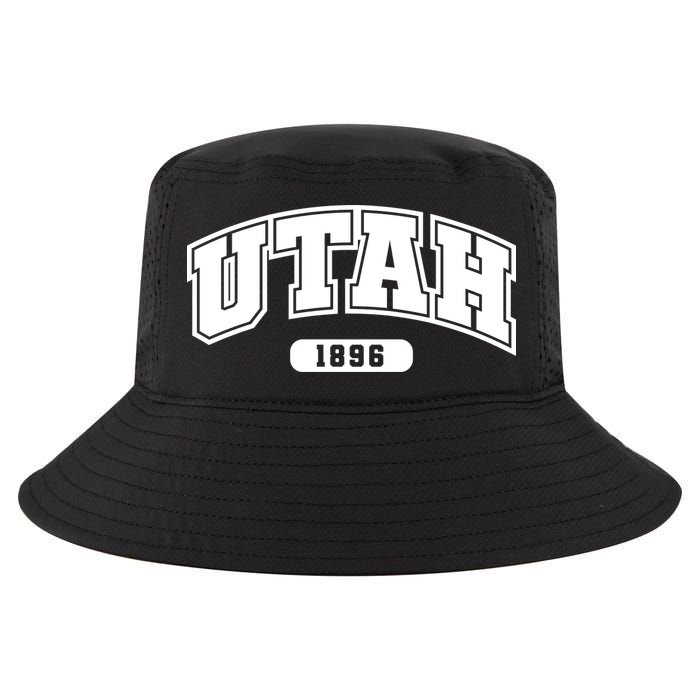 Utah Collegiate Style 1896 Cool Comfort Performance Bucket Hat