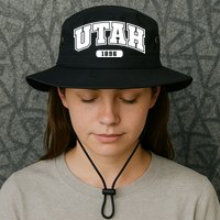 Utah Collegiate Style 1896 Bucket Hat
