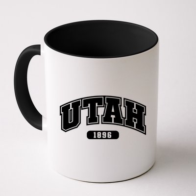 Utah Collegiate Style 1896 Coffee Mug