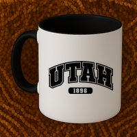 Utah Collegiate Style 1896 Mug
