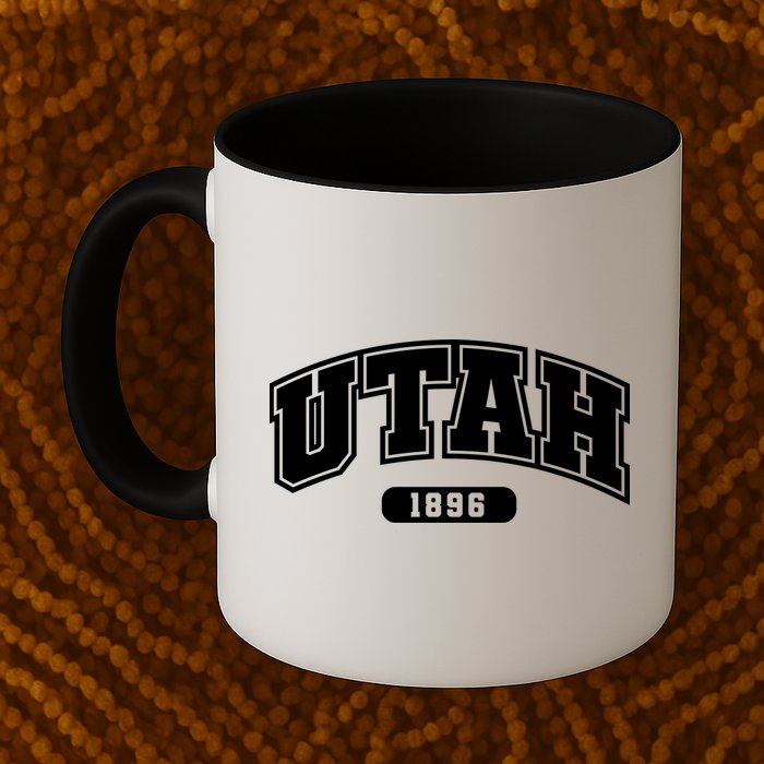 Utah Collegiate Style 1896 Mug