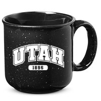 Utah Collegiate Style 1896 15oz Campfire Ceramic Mug