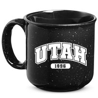 Utah Collegiate Style 1896 15oz Campfire Ceramic Mug
