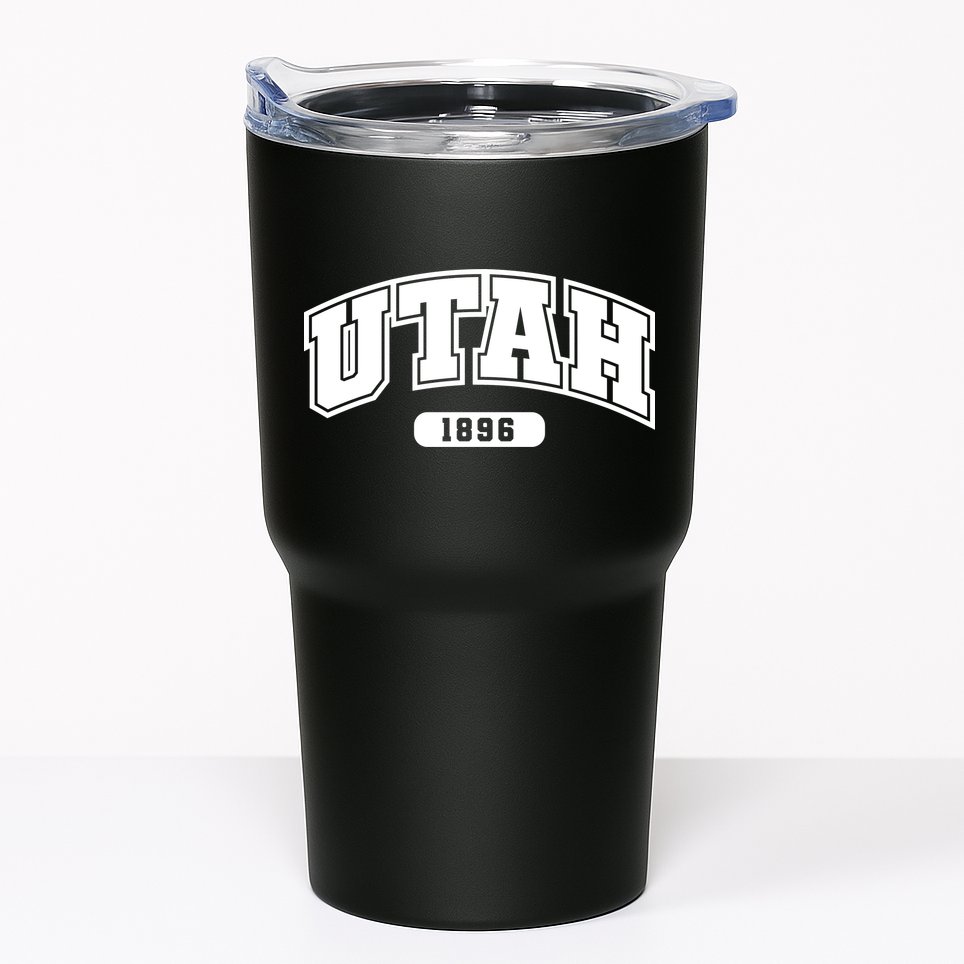 Utah Collegiate Style 1896 Tumbler
