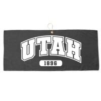 Utah Collegiate Style 1896 Large Microfiber Waffle Golf Towel