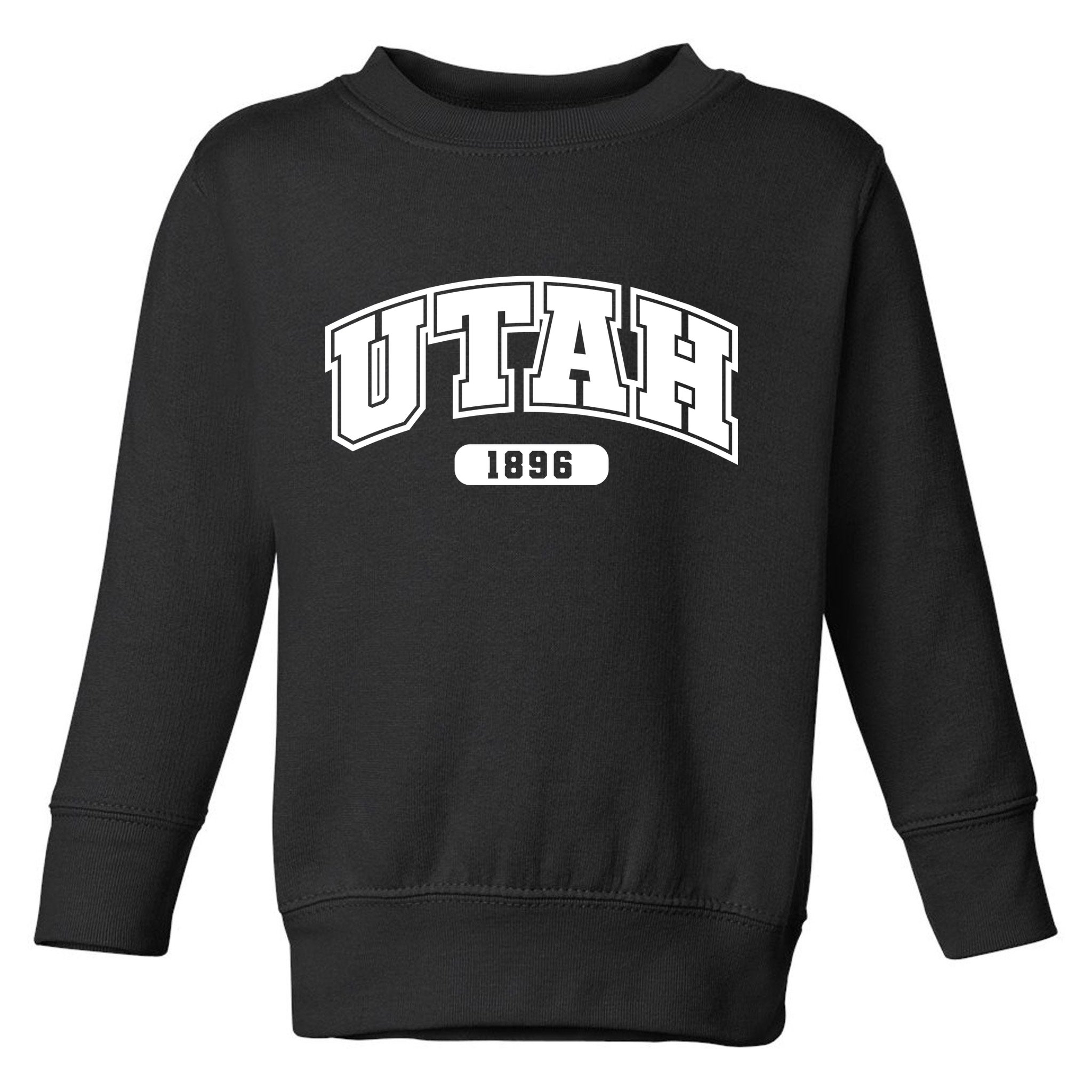Utah Collegiate Style 1896 Toddler Sweatshirt