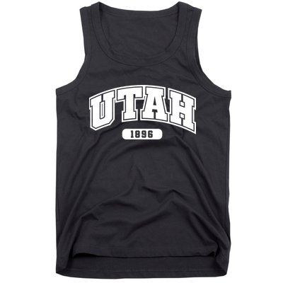 Utah Collegiate Style 1896 Tank Top
