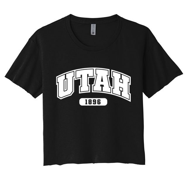 Utah Collegiate Style 1896 Crop Top