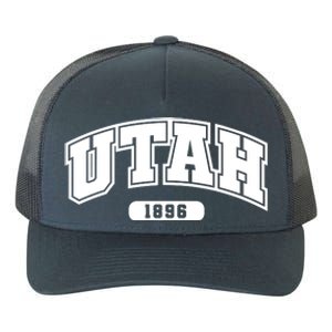 Utah Collegiate Style 1896 Yupoong Adult 5-Panel Trucker Hat