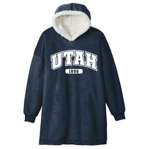 Utah Collegiate Style 1896 Hooded Wearable Blanket