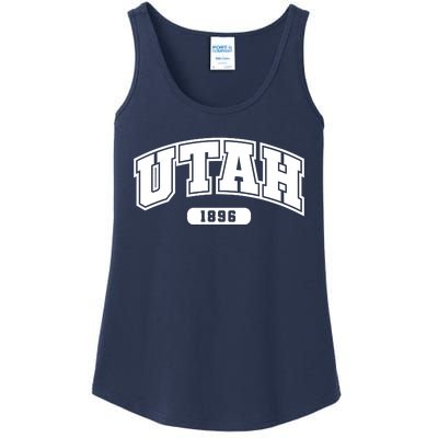 Utah Collegiate Style 1896 Ladies Essential Tank