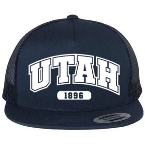 Utah Collegiate Style 1896 Flat Bill Trucker Hat