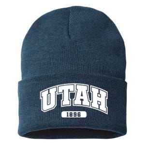 Utah Collegiate Style 1896 Sustainable Knit Beanie