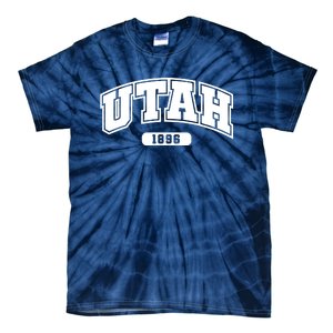 Utah Collegiate Style 1896 Tie-Dye T-Shirt