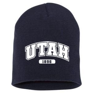 Utah Collegiate Style 1896 Short Acrylic Beanie