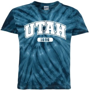 Utah Collegiate Style 1896 Kids Tie-Dye T-Shirt