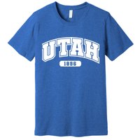 Utah Collegiate Style 1896 Premium T-Shirt