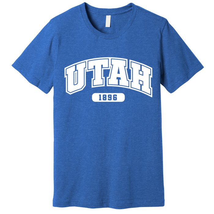 Utah Collegiate Style 1896 Premium T-Shirt