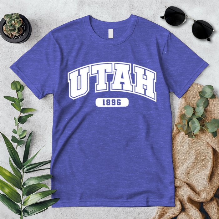 Utah Collegiate Style 1896 Premium T-Shirt