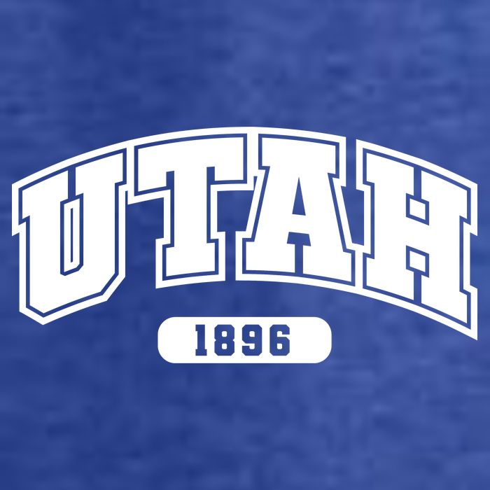 Utah Collegiate Style 1896 Premium T-Shirt