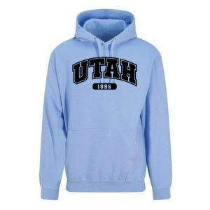 Utah Collegiate Style 1896 Unisex Surf Hoodie