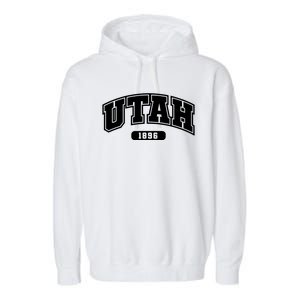 Utah Collegiate Style 1896 Garment-Dyed Fleece Hoodie