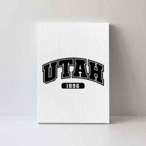 Utah Collegiate Style 1896 Canvas