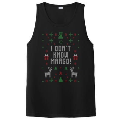 Ugly Christmas Sweater I DonT Know Margo PosiCharge Competitor Tank