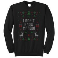 Ugly Christmas Sweater I DonT Know Margo Sweatshirt