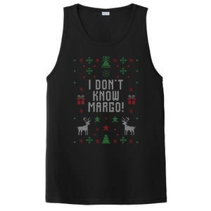 Ugly Christmas Sweater I DonT Know Margo PosiCharge Competitor Tank