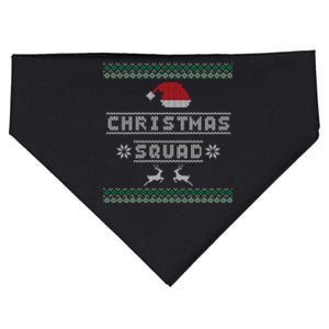 Ugly Christmas Squad Family Group Matching Christmas Pajama Party USA-Made Doggie Bandana