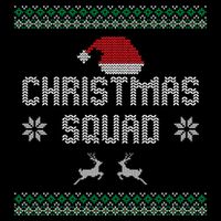 Ugly Christmas Squad Family Group Matching Christmas Pajama Party Drawstring Bag