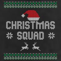 Ugly Christmas Squad Family Group Matching Christmas Pajama Party 25L Jumbo Tote