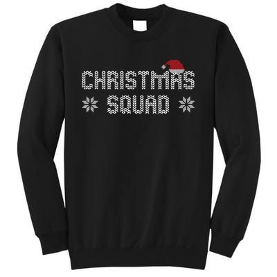 Ugly Christmas Squad Family Group Matching Christmas Pajama Party Sweatshirt